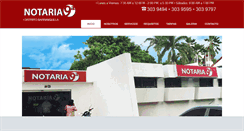 Desktop Screenshot of notaria9abarranquilla.com