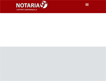 Tablet Screenshot of notaria9abarranquilla.com